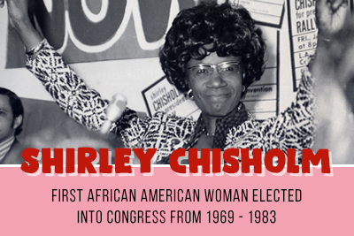 Celebrating Black History Month: Shirley Chisholm